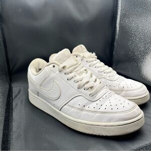 Nike White Low Top Sneakers Men’s 8.5